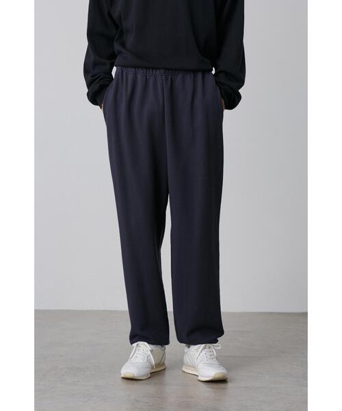 Y(ワイ)の「Y / ORGANIC COTTON BLEND HEAVY WEIGHT FLEECE TROUSERS(その他パンツ・メンズ・ネイビー/ホワイト・MEDIUM/SMALL)」の12枚目の写真
