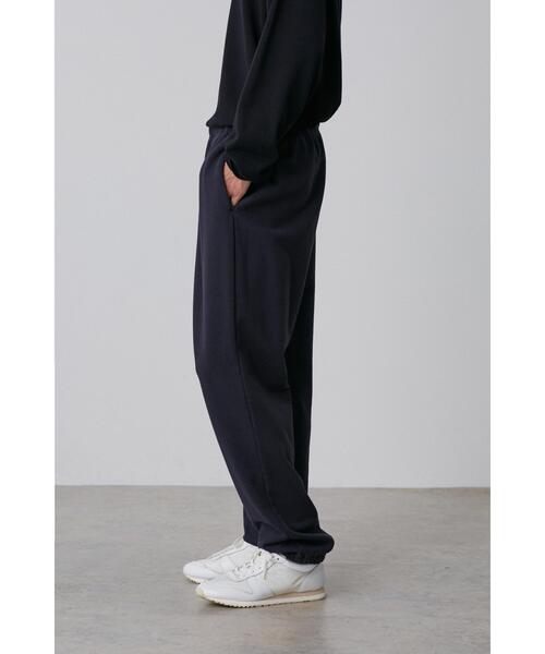 Y(ワイ)の「Y / ORGANIC COTTON BLEND HEAVY WEIGHT FLEECE TROUSERS(その他パンツ・メンズ・ネイビー/ホワイト・MEDIUM/SMALL)」の13枚目の写真