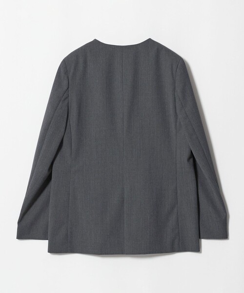 Steven Alan(スティーブンアラン)の「<Steven Alan>ノーカラー ジャケット(ノーカラージャケット・レディース・ベージュ/ダークグレー・S/M)」の12枚目の写真