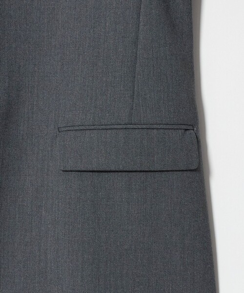 Steven Alan(スティーブンアラン)の「<Steven Alan>ノーカラー ジャケット(ノーカラージャケット・レディース・ベージュ/ダークグレー・S/M)」の9枚目の写真