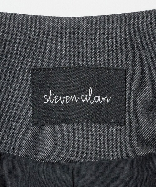 Steven Alan(スティーブンアラン)の「<Steven Alan>ノーカラー ジャケット(ノーカラージャケット・レディース・ベージュ/ダークグレー・S/M)」の18枚目の写真