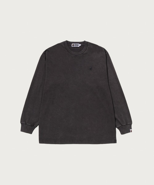 GARMENT DYED ONE POINT RELAXED FIT LS TEE（Tシャツ/カットソー）｜A
