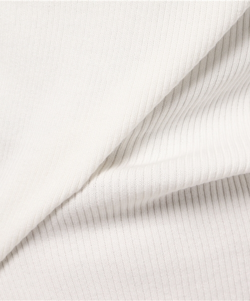 NATURAL BEAUTY BASIC（ナチュラルビューティーベーシック）の「コットンリブニット（ニット/セーター・レディース・ネイビー/ホワイト系その他/レッド/ダークネイビー・MEDIUM）」の10枚目の写真