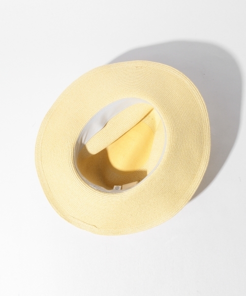 KIJIMA TAKAYUKI（キジマ　タカユキ）の「KIJIMA TAKAYUKI / ペーパー ブリムハット（ハット・メンズ・ブラウン/ベージュ・3(61cm)/2(59cm)）」の10枚目の写真