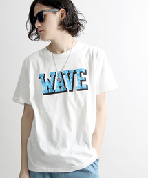 WEGO/ウォーターロゴTシャツ