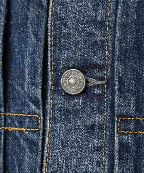 POLO RALPH LAUREN（ポロ ラルフ ローレン）の「デニム トラッカー ジャケット（デニムジャケット・メンズ・ブルー系9・X-SMALL/MEDIUM/SMALL/LARGE）」の14枚目の写真