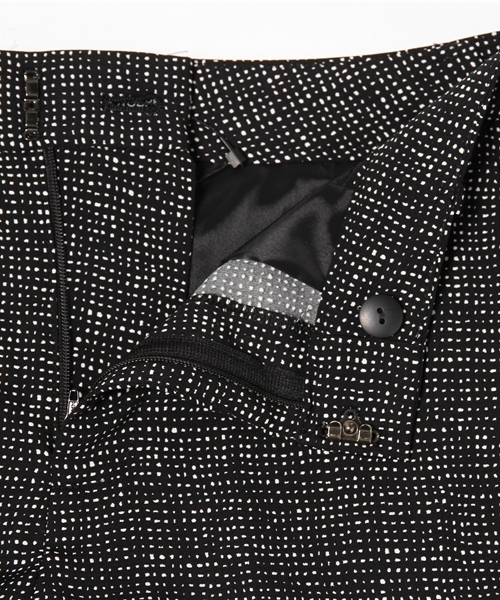 22 OCTOBRE（ヴァンドゥ－オクトーブル）の「プリントクロップドワイドパンツ（その他パンツ・レディース・ブラック/ベージュ・36/38/40）」の10枚目の写真