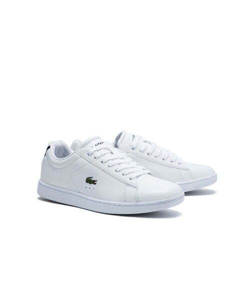 LACOSTE(ラコステ)の「CARNABY BL 1(スニーカー・レディース・ホワイト/ネイビー・23cm/23.5cm/24.5cm/22.5cm/24cm/25.5cm)」の12枚目の写真