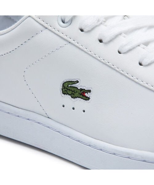 LACOSTE(ラコステ)の「CARNABY BL 1(スニーカー・レディース・ホワイト/ネイビー・23cm/23.5cm/24.5cm/22.5cm/24cm/25.5cm)」の8枚目の写真