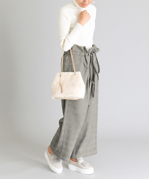 RODE SKO（ロデスコ）の「RODE SKO ADELAIDA ファースリッポン（スリッポン・レディース・グレー/ブラック・36/37/38）」の10枚目の写真