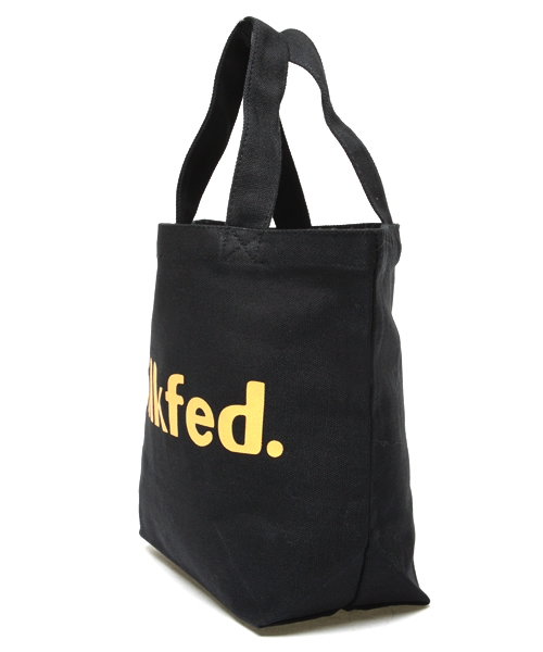 MILKFED.(ミルクフェド)の「MINI TOTE BAG OUI(トートバッグ・レディース・ホワイト/ピンク/オレンジ・ONE SIZE)」の4枚目の写真