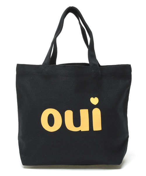 MILKFED.(ミルクフェド)の「MINI TOTE BAG OUI(トートバッグ・レディース・ホワイト/ピンク/オレンジ・ONE SIZE)」の5枚目の写真