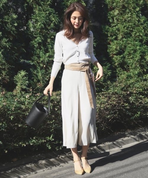 A part by（アパートバイ）の「【雑誌掲載多数】2WAYバケットBAG 746518 （ショルダーバッグ・レディース・ブラック/ブラック系その他/ホワイト系その他・FREE）」の8枚目の写真