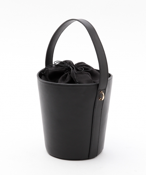 A part by（アパートバイ）の「【雑誌掲載多数】2WAYバケットBAG 746518 （ショルダーバッグ・レディース・ブラック/ブラック系その他/ホワイト系その他・FREE）」の10枚目の写真