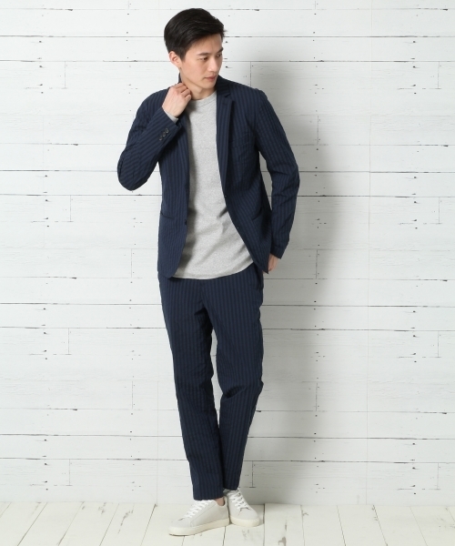 GLOBAL WORK（グローバルワーク）の「ビーチパジャマイージーパンツ/734807（その他パンツ・メンズ・ホワイト/ブルー系その他/グレー/ネイビー/インディゴブルー/ベージュ/グレー系その他・LARGE/SMALL/X-LARGE/MEDIUM）」の10枚目の写真