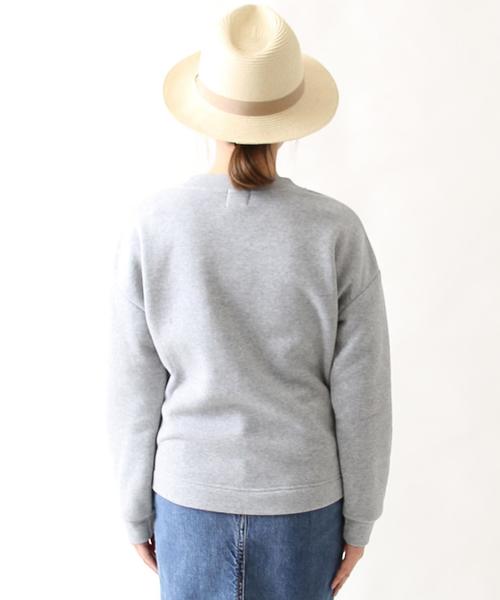 coen（コーエン）の「裏起毛クルーネックプルオーバー（スウェット・レディース・グレー/ライトブルー/ピンク・LARGE/MEDIUM）」の19枚目の写真