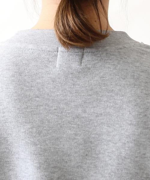 coen（コーエン）の「裏起毛クルーネックプルオーバー（スウェット・レディース・グレー/ライトブルー/ピンク・LARGE/MEDIUM）」の14枚目の写真