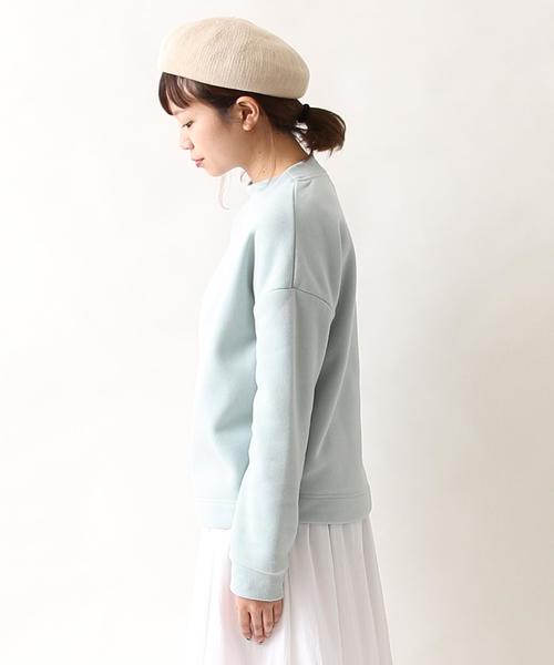 coen（コーエン）の「裏起毛クルーネックプルオーバー（スウェット・レディース・グレー/ライトブルー/ピンク・LARGE/MEDIUM）」の16枚目の写真