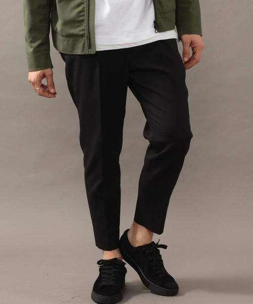 BEAUTY&YOUTH UNITED ARROWS(ビューティーアンドユースユナイテッドアローズ)の「BY TR 1P ワイド テーパード アンクルパンツ ◆(スラックス・メンズ・ブラック/ダークグリーン/ネイビー・LARGE/SMALL/X-LARGE/MEDIUM)」の10枚目の写真