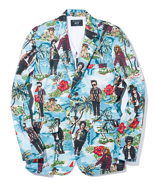 glamb（グラム）の「Legend paradise JKT（テーラードジャケット・メンズ・ブラック/ブルー・2/3/1/4）」の3枚目の写真