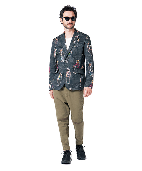 glamb（グラム）の「Legend paradise JKT（テーラードジャケット・メンズ・ブラック/ブルー・2/3/1/4）」の18枚目の写真