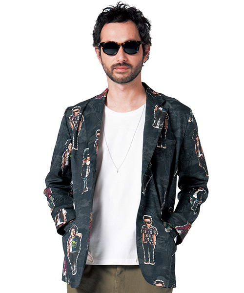 glamb（グラム）の「Legend paradise JKT（テーラードジャケット・メンズ・ブラック/ブルー・2/3/1/4）」の20枚目の写真