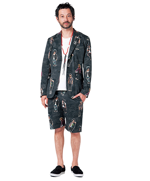 glamb（グラム）の「Legend paradise JKT（テーラードジャケット・メンズ・ブラック/ブルー・2/3/1/4）」の14枚目の写真