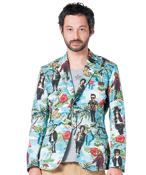 glamb（グラム）の「Legend paradise JKT（テーラードジャケット・メンズ・ブラック/ブルー・2/3/1/4）」の8枚目の写真