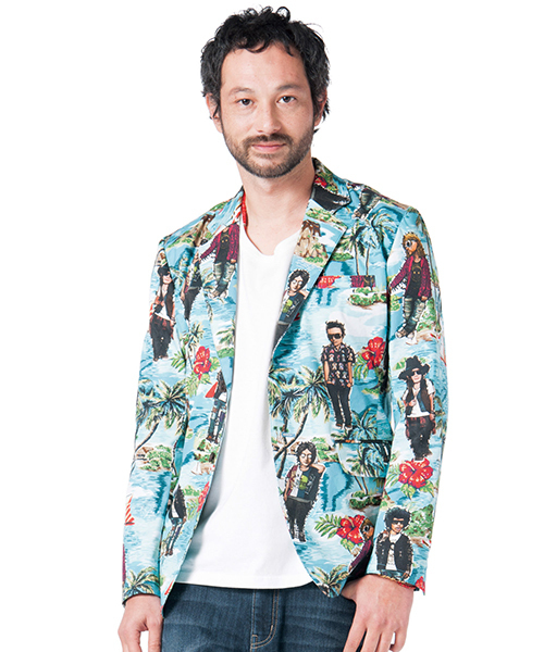 glamb（グラム）の「Legend paradise JKT（テーラードジャケット・メンズ・ブラック/ブルー・2/3/1/4）」の9枚目の写真