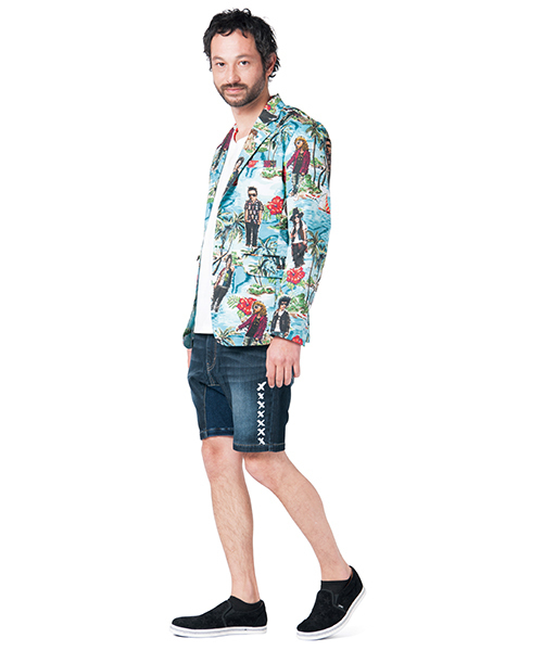 glamb（グラム）の「Legend paradise JKT（テーラードジャケット・メンズ・ブラック/ブルー・2/3/1/4）」の10枚目の写真