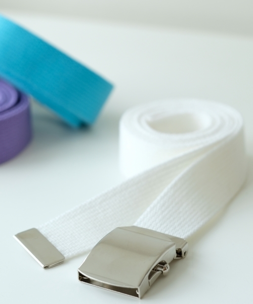 RAGEBLUE(レイジブルー)の「【MADE IN JAPAN】GIロングベルト/757453(ベルト・メンズ・ブルー/ホワイト/レッド/オレンジ/マスタード/ベージュ/パープル/ブラック/ピンク系その他/グリーン系その他・FREE)」の2枚目の写真