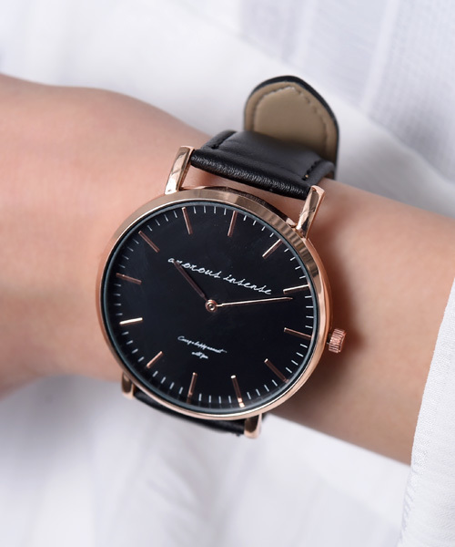 amorous insense（アモラスインセンス）の「[GISELe掲載商品]レザーウォッチ（アナログ腕時計・レディース・B/G/C/D/E/F/A/H/K/I/L/J・ﾌﾘ-）」の4枚目の写真