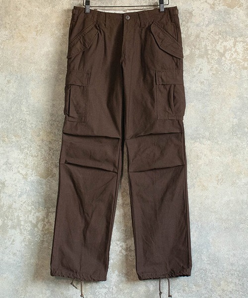 ８(eight)（エイト）の「M-65ミリタリーカーゴパンツ（カーゴパンツ・メンズ・ブラック/カーキ/ブラウン・MEDIUM/LARGE）」の6枚目の写真