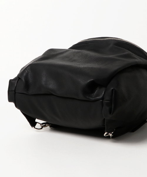 PAPILLONNER（パピヨネ）の「ビックポケットリュック（バックパック/リュック・レディース・グレー/ブラック・FREE）」の9枚目の写真