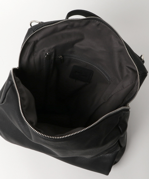 PAPILLONNER（パピヨネ）の「ビックポケットリュック（バックパック/リュック・レディース・グレー/ブラック・FREE）」の10枚目の写真