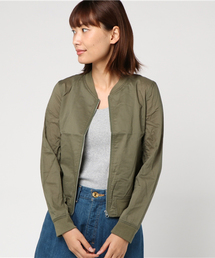 earth music&ecology | ・リブブルゾン(ブルゾン)