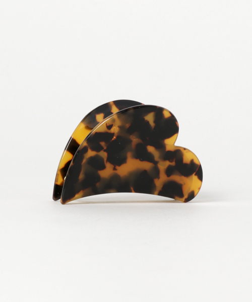 florist（フローリスト）の「ヘアクリップ ハート型 バンスクリップ（バレッタ/ヘアクリップ・レディース・パープル/イエロー系その他3/イエロー系その他2/ブラウン系その他2/ライトピンク/グリーン/ホワイト/グレー/ベージュ/ブラウン/ライトイエロー・FREE）」の12枚目の写真