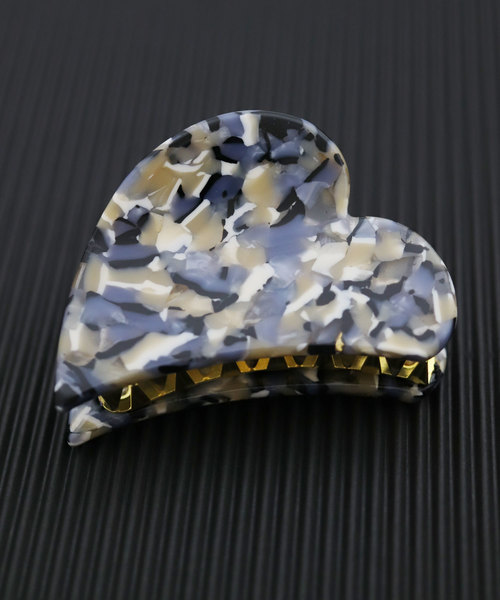 florist（フローリスト）の「ヘアクリップ ハート型 バンスクリップ（バレッタ/ヘアクリップ・レディース・パープル/イエロー系その他3/イエロー系その他2/ブラウン系その他2/ライトピンク/グリーン/ホワイト/グレー/ベージュ/ブラウン/ライトイエロー・FREE）」の20枚目の写真