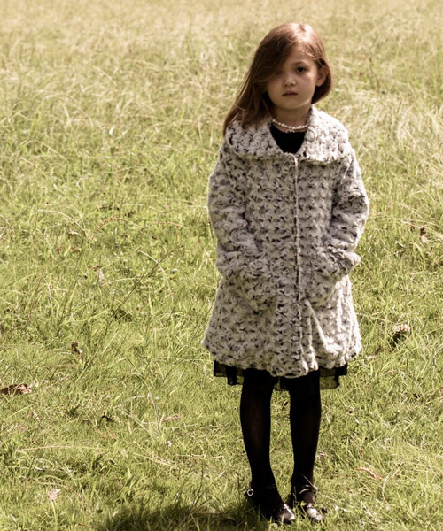 Catherine Cottage（キャサリンコテージ）の「プードルファードレスコート（その他アウター・キッズ・シルバー系その他3/ベージュ/ホワイト/ブラウン系その他3/ブラック・140/120/100/130/150/110）」の11枚目の写真