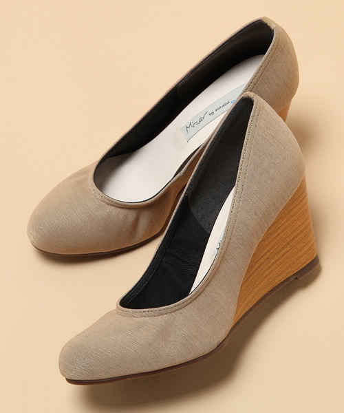 BEAMS LIGHTS Women's(ビームスライツ ウィメンズ)の「Mizar / ウェッジ(パンプス・レディース・その他1/その他2/その他3/ブラック/ベージュ/オレンジ/ブルー/その他5/その他4/その他6/その他7・22.5/23/23.5/24/24.5)」の3枚目の写真