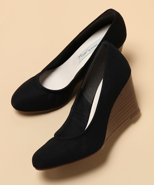 BEAMS LIGHTS Women's(ビームスライツ ウィメンズ)の「Mizar / ウェッジ(パンプス・レディース・その他1/その他2/その他3/ブラック/ベージュ/オレンジ/ブルー/その他5/その他4/その他6/その他7・22.5/23/23.5/24/24.5)」の2枚目の写真