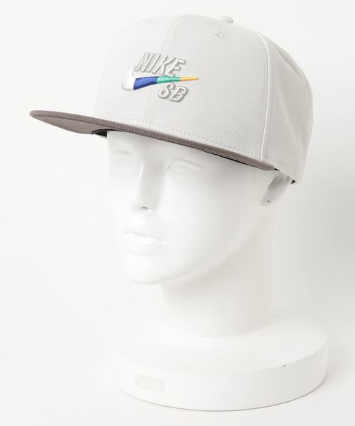 NIKE SB（ナイキエスビー）の「NIKE SB / アイコン アジャスタブル キャップ（キャップ・メンズ・オフホワイト/パープル系その他6・ONE SIZE）」の2枚目の写真