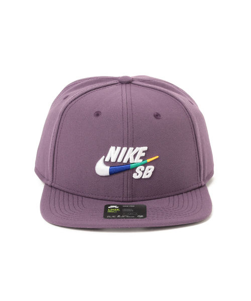 NIKE SB（ナイキエスビー）の「NIKE SB / アイコン アジャスタブル キャップ（キャップ・メンズ・オフホワイト/パープル系その他6・ONE SIZE）」の4枚目の写真