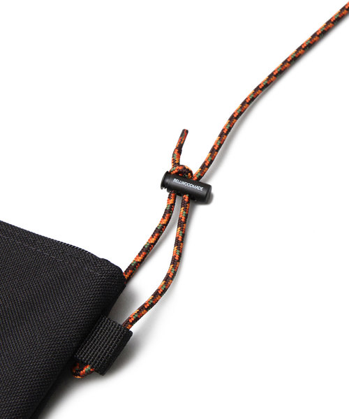 BELLWOODMADE（ベルウッドメイド）の「【 BELLWOODMADE / ベルウッドメイド 】 TIP / ミニサコッシュバッグ / ミニショルダー / ポーチ（ショルダーバッグ・メンズ・ブラック/ネイビー/オリーブ/インディゴブルー/カモフラージュ・FREE）」の15枚目の写真