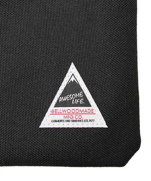 BELLWOODMADE（ベルウッドメイド）の「【 BELLWOODMADE / ベルウッドメイド 】 TIP / ミニサコッシュバッグ / ミニショルダー / ポーチ（ショルダーバッグ・メンズ・ブラック/ネイビー/オリーブ/インディゴブルー/カモフラージュ・FREE）」の7枚目の写真