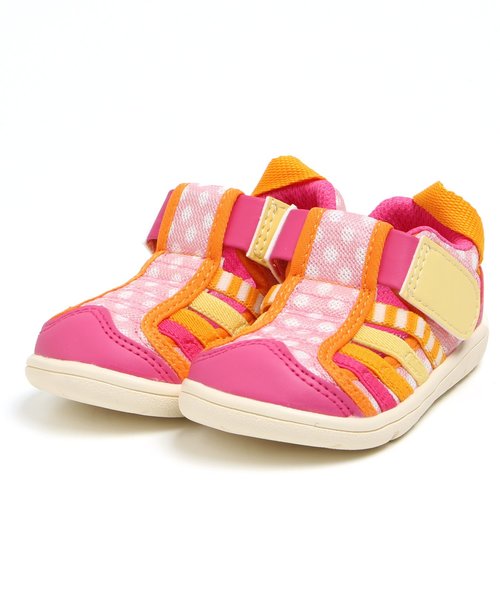 apres les cours（アプレレクール）の「IFMEサンダル(ベビー)（サンダル・キッズ・ピンク/ブルー・13/13.5/14/14.5/15 ）」の2枚目の写真