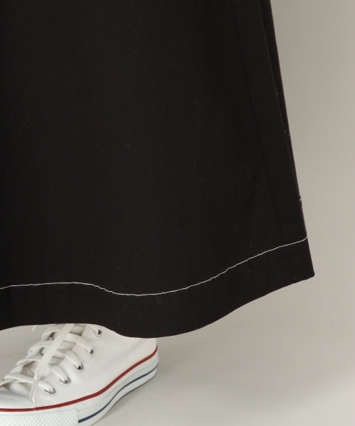 LOWRYS FARM（ローリーズファーム）の「ハイショクステッチＡラインスカート　805112（スカート・レディース・ブラック/ベージュ/バーガンディー・FREE）」の9枚目の写真