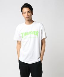 THRASHER | fluorescent MAG LOGO S/S T-SHIRTS/スラッシャー Tシャツ 半袖 ユニセックス(Tシャツ/カットソー)