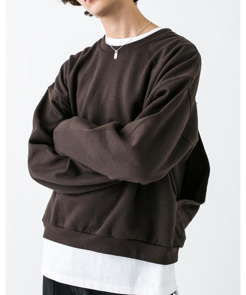 MONKEY TIME(モンキータイム)の「<PRE_> HUNTING CROPOPED CN SWEAT/スウェット(スウェット・メンズ・ダークブラウン/ダークグリーン/ブラック・LARGE/MEDIUM/X-LARGE)」の4枚目の写真