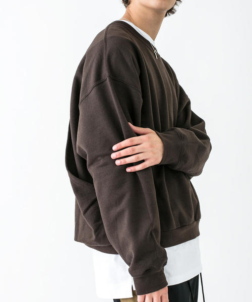 MONKEY TIME(モンキータイム)の「<PRE_> HUNTING CROPOPED CN SWEAT/スウェット(スウェット・メンズ・ダークブラウン/ダークグリーン/ブラック・LARGE/MEDIUM/X-LARGE)」の5枚目の写真